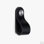 11.1.4--Gałka-meblowa-Pin-Czarna-Skórzana-ze-Srebrnym-Plankton-Skandynawskie-Uchwyty_1