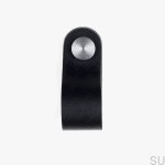 11.1.4--Gałka-meblowa-Pin-Czarna-Skórzana-ze-Srebrnym-Plankton-Skandynawskie-Uchwyty_2