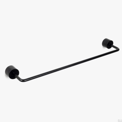 Elongated furniture handle Meluzyna 235 Metal Black