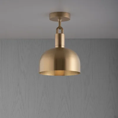 Lamp Cover Medium Shade Brass