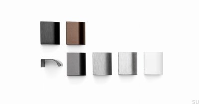 Ona 32 Edge Furniture Handle Grey Brushed Anodized