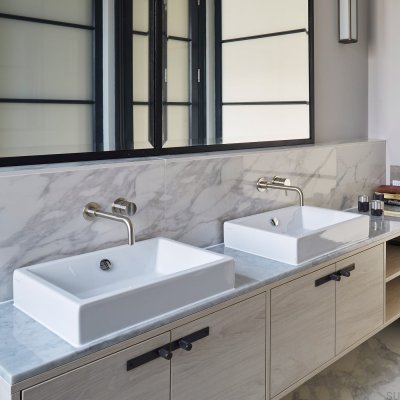 Furniture knob with washer Cross Plate 20 Steel Black (set of 2)