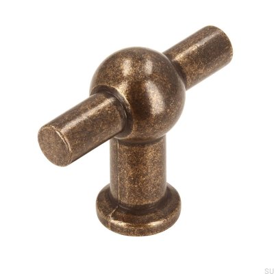  Furniture Knob T-Bar 2011-50 Antique Bronze