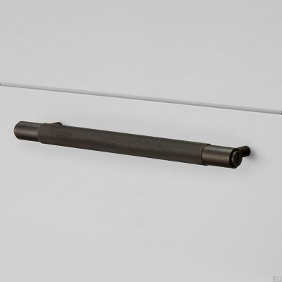Cross 325 Brass Burnt Bronze Elongated Furniture Handle