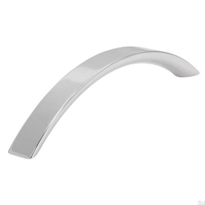 Elongated furniture handle 1029 Chrome Polished