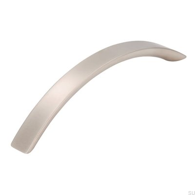 Elongated furniture handle 1029 Brushed Nickel