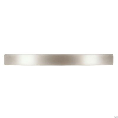 Elongated furniture handle 1029 Brushed Nickel