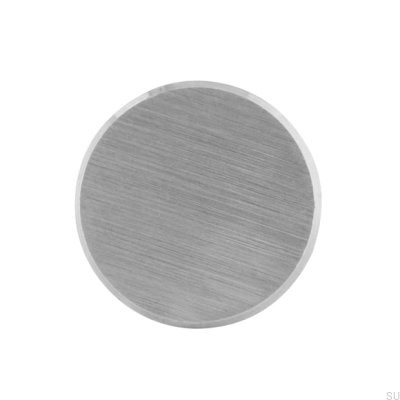 Furniture knob 1403 15 Brushed steel
