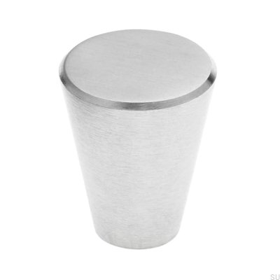 Furniture knob 1403 20 Brushed steel