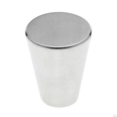 Furniture knob 1403 24 Brushed steel