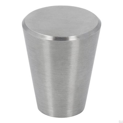Furniture knob 1403 29 Brushed steel