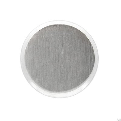 Furniture knob 1404 15 Brushed steel