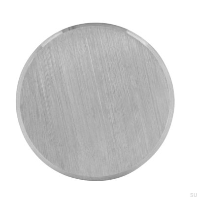 Furniture knob 1404 30 Brushed steel