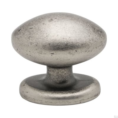 Furniture Knob 2538 Antique Silver