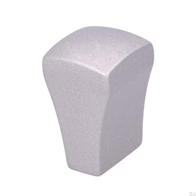 Furniture knob 1499 Aluminum Silver Matt