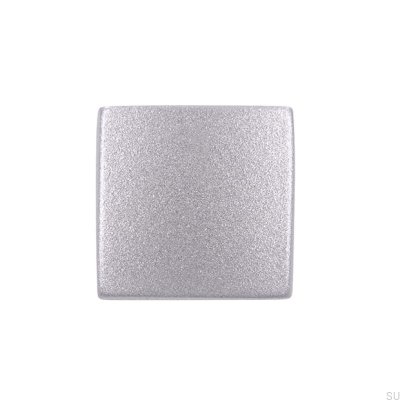 Furniture knob 1499 Aluminum Silver Matt