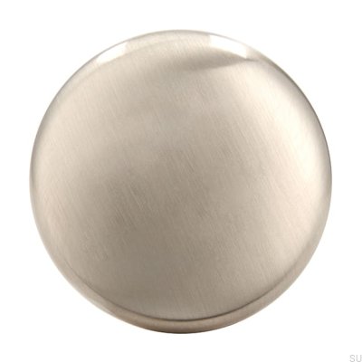 Furniture knob 1533 Silver Brushed