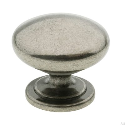 Furniture knob 1533 Antique Silver