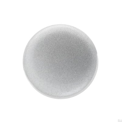 Furniture knob 1576 Aluminum Brushed