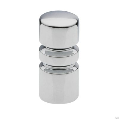 Furniture knob 1576 Polished chrome