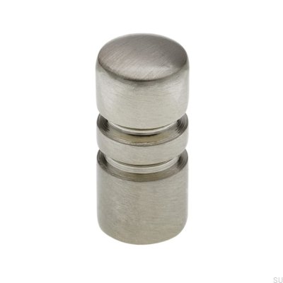 Furniture knob 1576 Silver Brushed