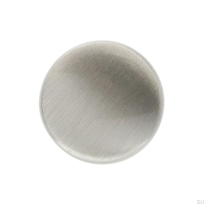 Furniture knob 1576 Silver Brushed