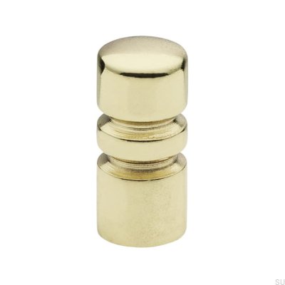 Furniture knob 1576 Gold Polished