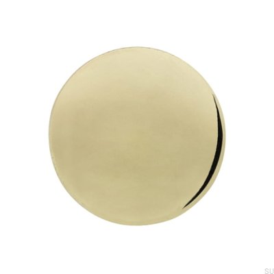 Furniture knob 1576 Gold Polished