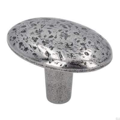 Furniture Knob 1578 Antique Silver