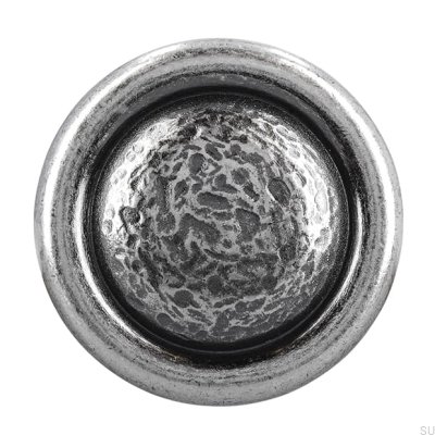Furniture Knob 1579 Antique Silver