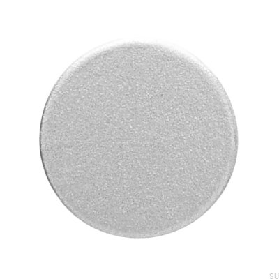 Furniture knob 1581 Aluminum Brushed