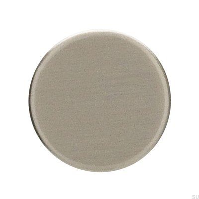 Furniture knob 1581 Silver Brushed