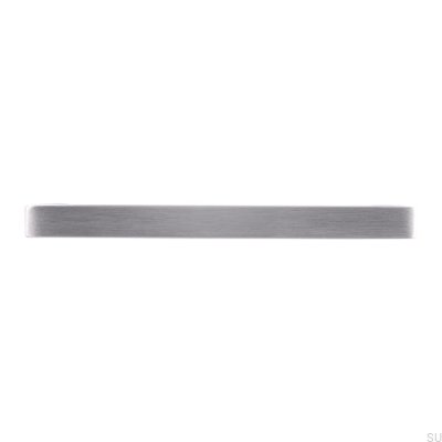 Elongated furniture handle 1585 160 Brushed steel