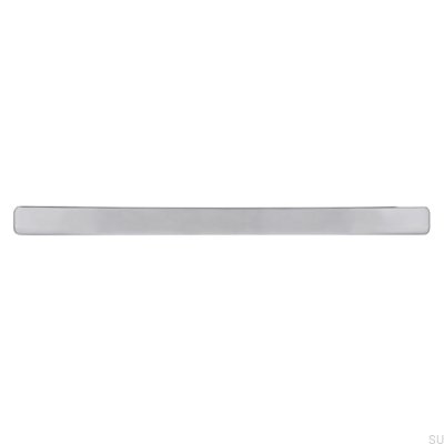 Elongated furniture handle 1666 Polished chrome