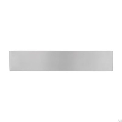 Elongated furniture handle 1739 192 Brushed steel