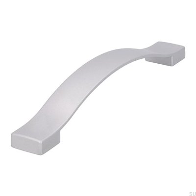 Elongated furniture handle 1750 160 Aluminum Brushed