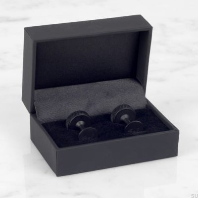 Cross Steel Black Cufflinks