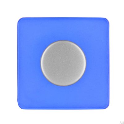 Furniture knob SM8118I Plastic Blue