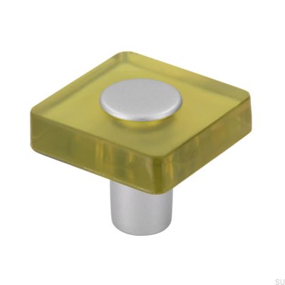 Furniture knob SM8118I Plastic Green