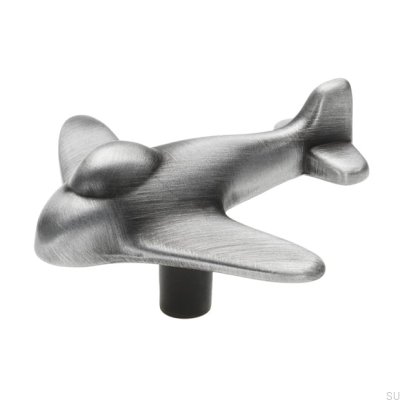 Furniture Knob Plane 1882 Antique Silver Brushed