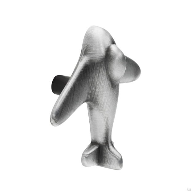 1882-56ZN50--Gałka-Meblowa-Samolot-1882-Antyczna-Srebrna-Szczotkowana-Siro-Skandynawskie-Uchwyty_3