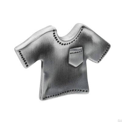 Furniture Knob Shirt 1887 Antique Silver