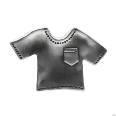 Furniture Knob Shirt 1887 Antique Silver