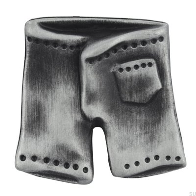 Furniture Knob Trousers 1888 Antique Silver