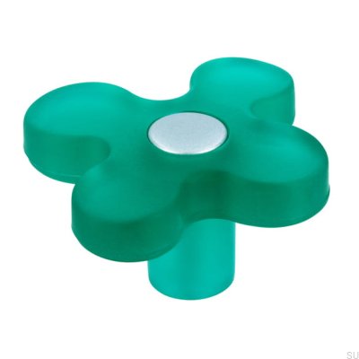 Furniture knob SM8116I Plastic Green