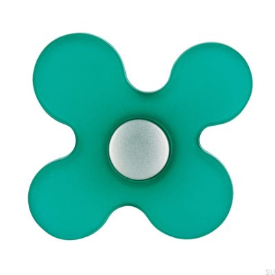 Furniture knob SM8116I Plastic Green