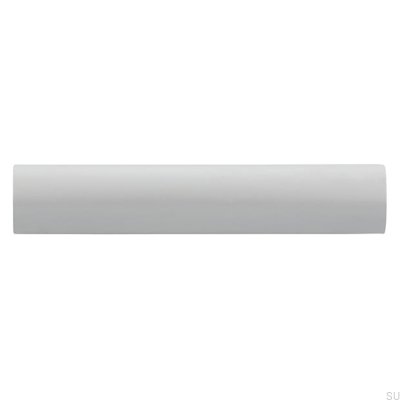 Elongated furniture handle 1906F 32 Aluminum Brushed