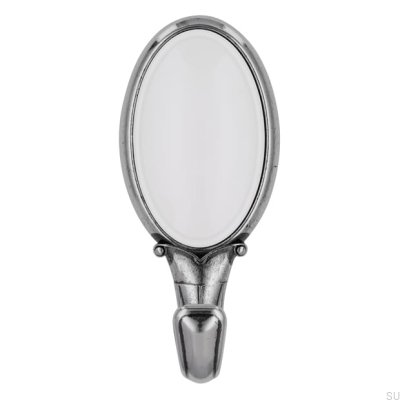 Wall Coat 1979 Antique Silver with White