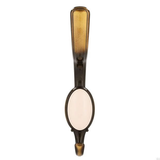 1980/ZN31A78--Wieszak-ścienny-1980-Antyczny-Brąz-z-Beżowym-Siro-Skandynawskie-Uchwyty_2