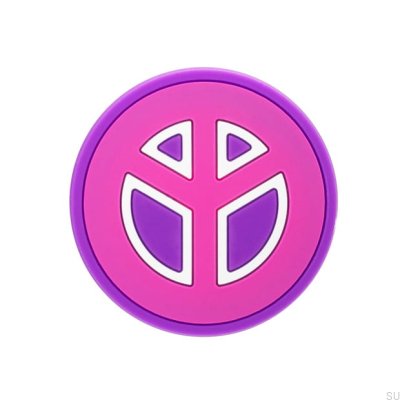 Furniture knob H235 Rubber Pink